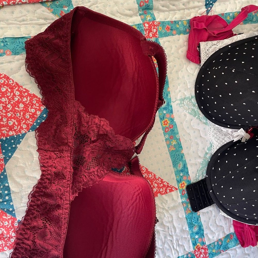 Women’s 38DDD 6 pack bra in multiple colors - Picture 4 of 14